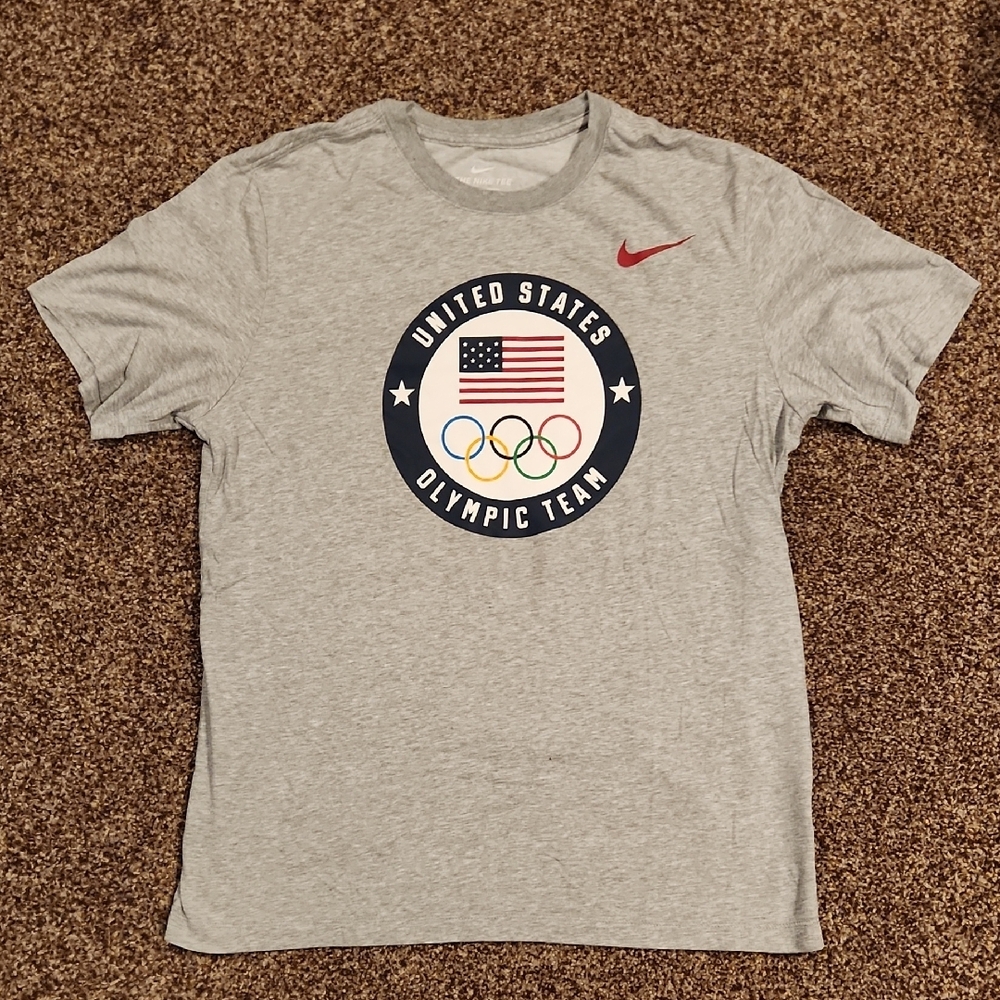 Nike Men's Gray Olympic Team T-Shirt
